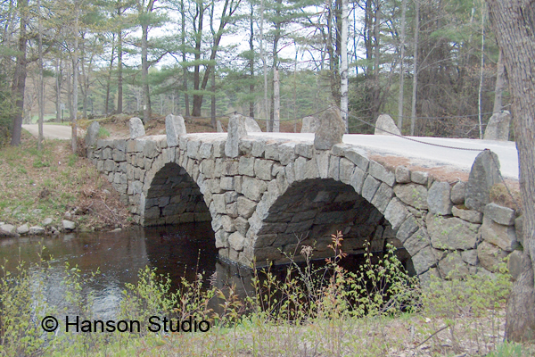 Hillsborough, NH - Stone Bridge - Spring